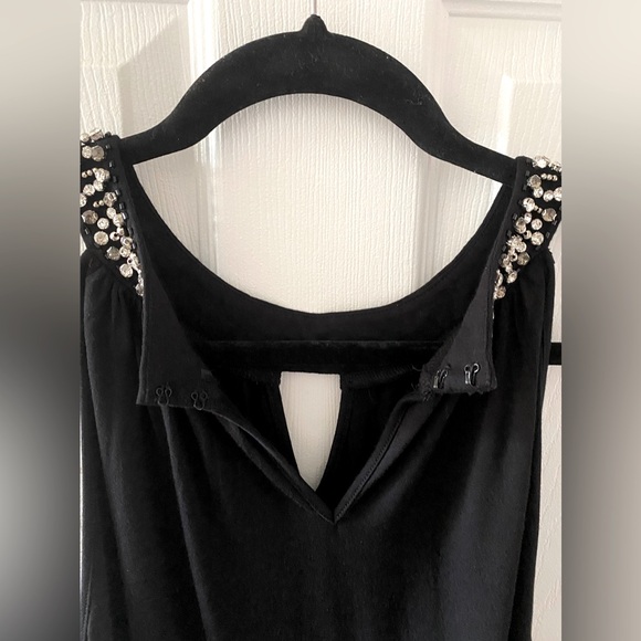 NWOT “Black Sleeveless Formal Elegant Blouse” - Picture 10 of 11